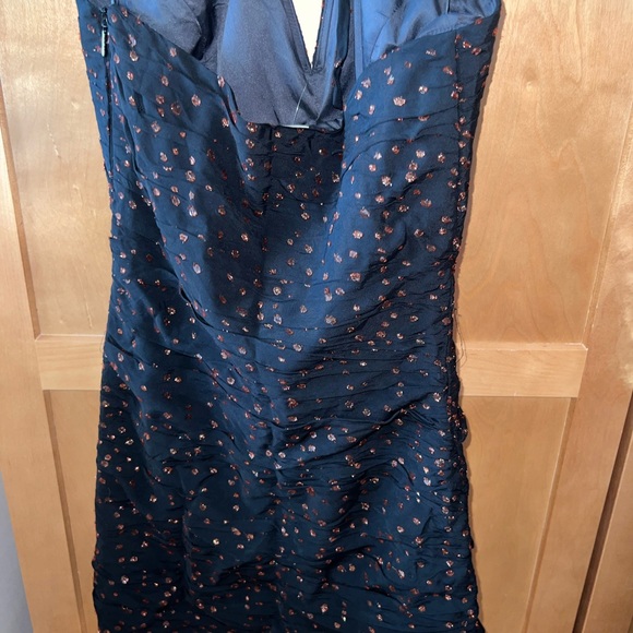 Black Ruched Dress - Picture 5 of 7